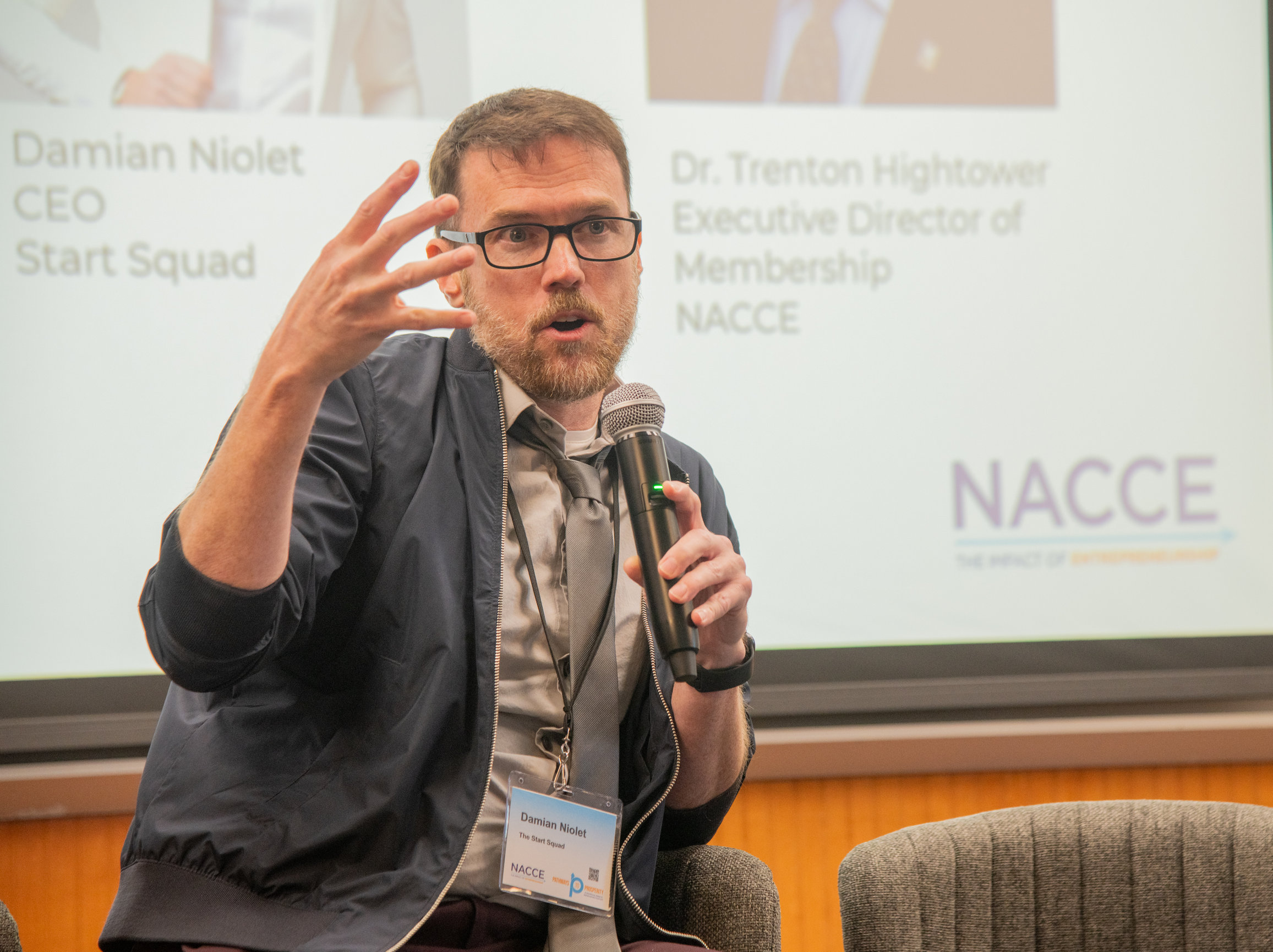 Damian Niolet, Founder and President of The Start Squad Academy and Inventor of the Entrepreneurial Type Indicator (ETI)